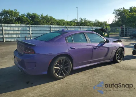 2019 Dodge Charger Scat Pack z USA, uszkodzony, nr VIN 2C3CDXGJ0KH697018